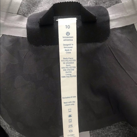 Lululemon Rain or Shine Convertible Long Short Jacket Rare EUC - Picture 9 of 12